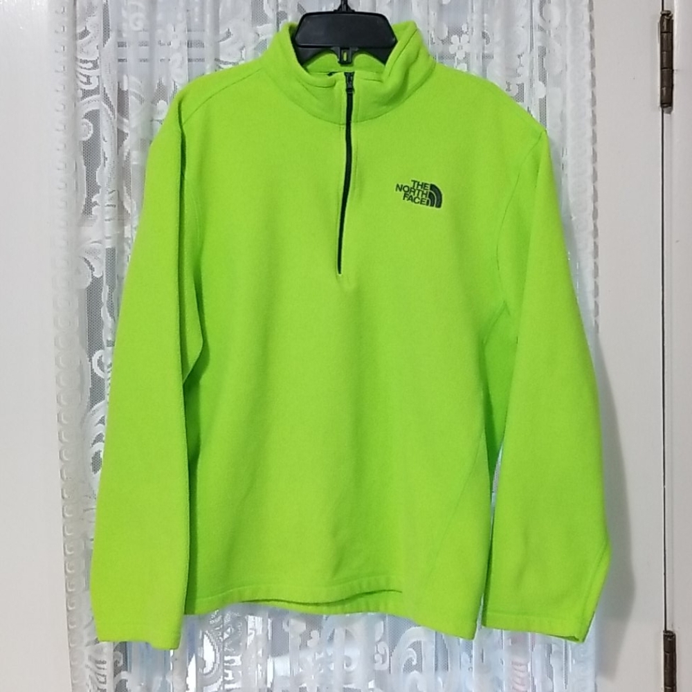 North Face 1/2 zip fleece - EUC!